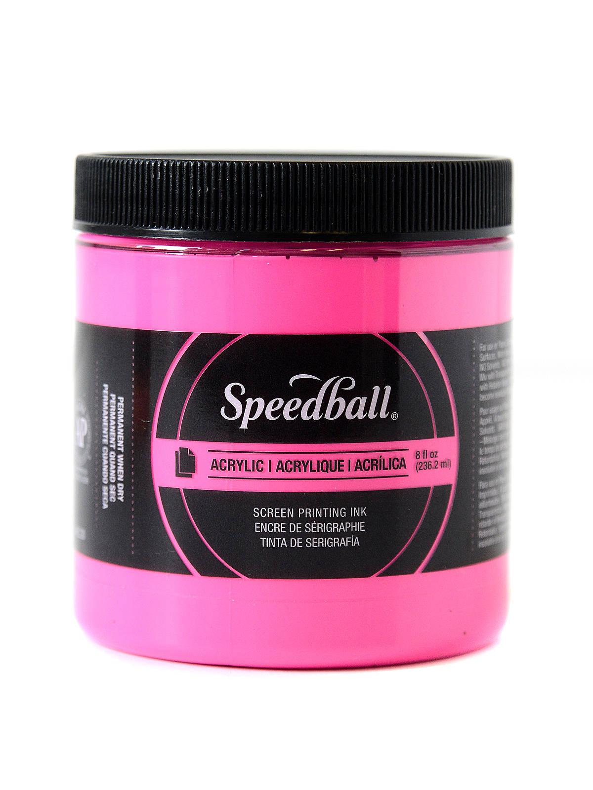 Speedball Block Printing Fabric Ink 70ml Black. for sale online