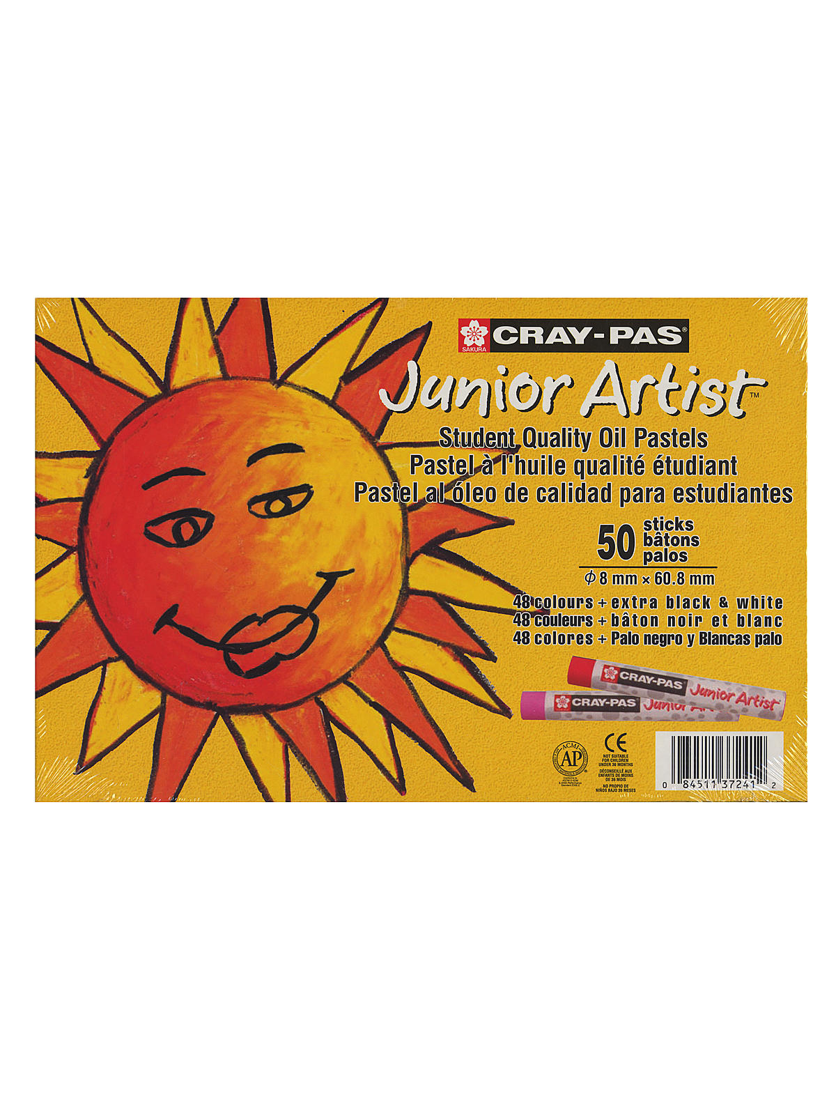 SAKURA Cray-Pas Junior Artist Oil Pastel Set - Soft Oil Pastels for Ki —  CHIMIYA