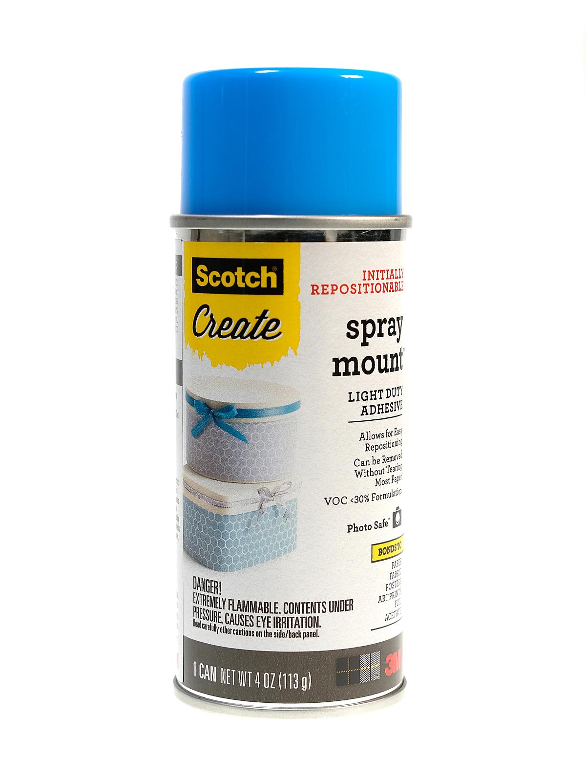  3M Mount repositionable Spray Adhesive, Clear