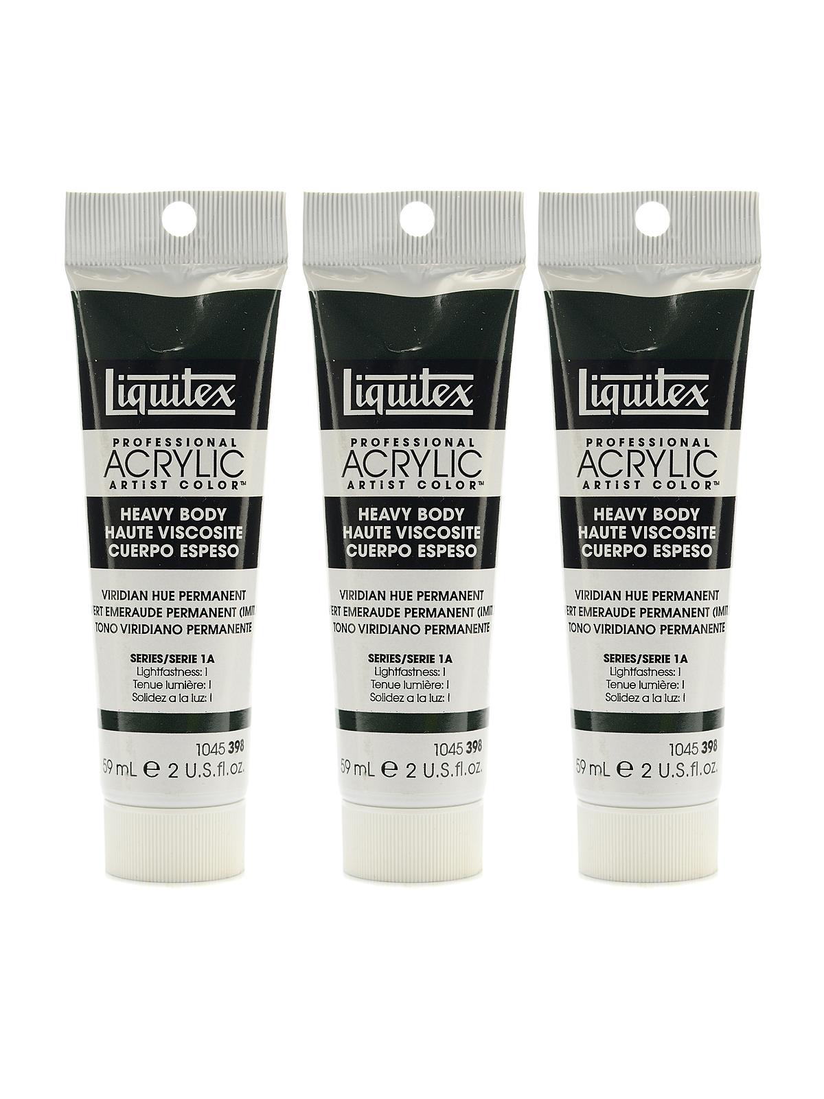 Liquitex Heavy Body Artist Acrylics - Light Blue Permanent, 2 oz Tube