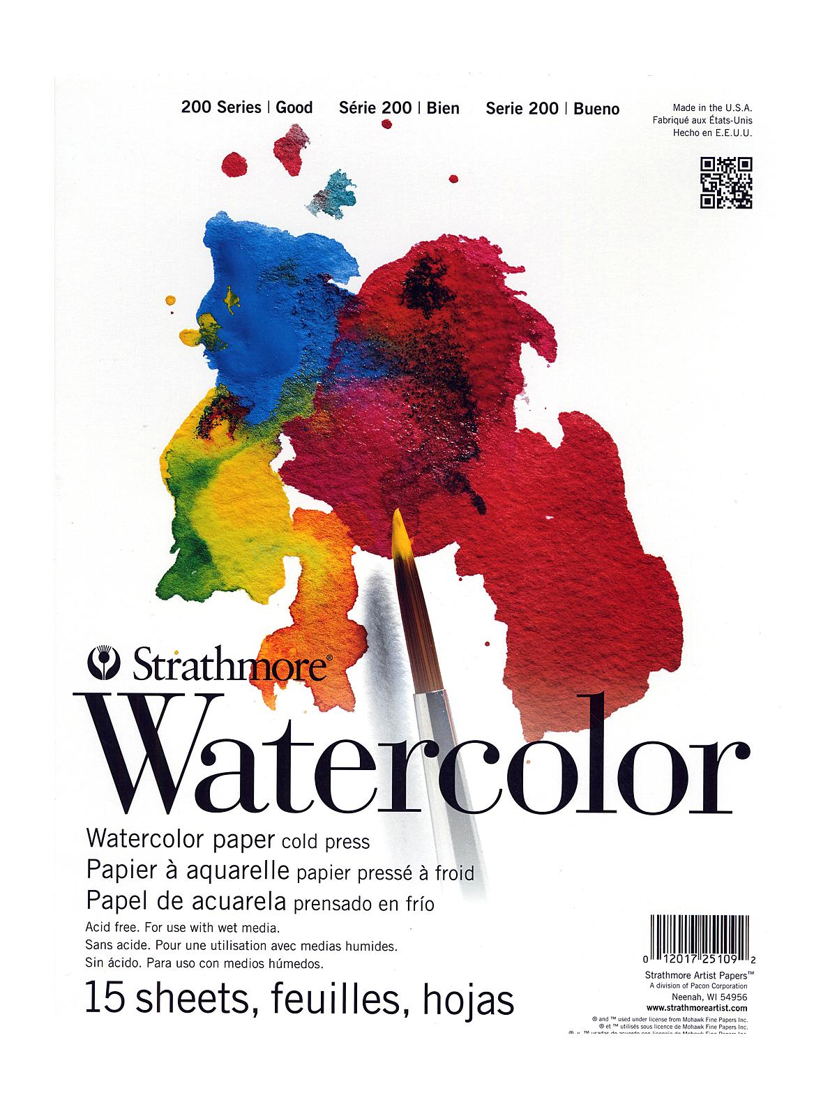 Strathmore Student Art Watercolor Pads