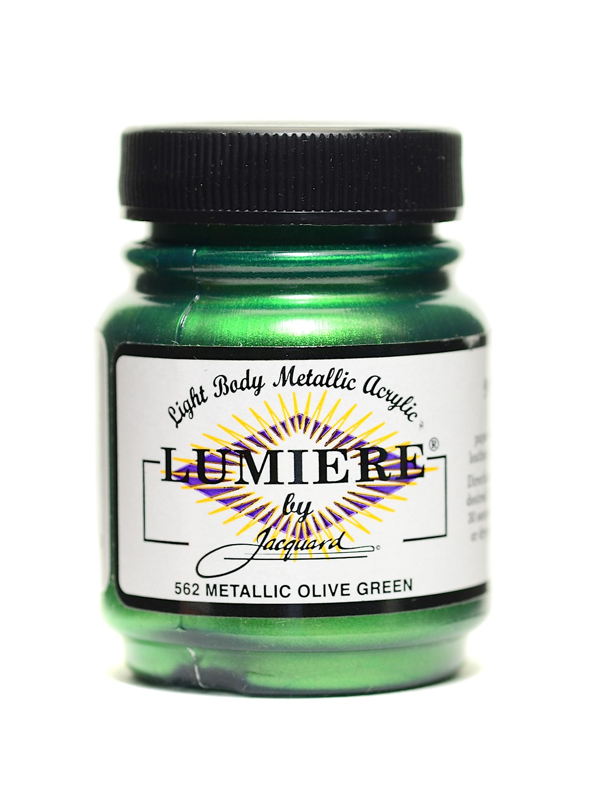 Metallic Olive Green Lumiere Jacquard Textile Paint - Color 562 - Metallic  Paint - Dye & Paint - Notions