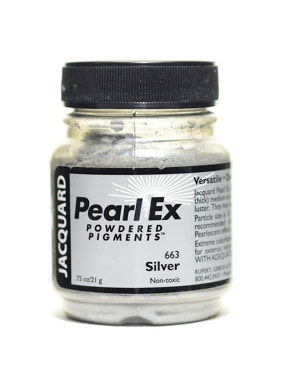 Jacquard Pearl EX Powdered Pigment - Pearl White - 3 G