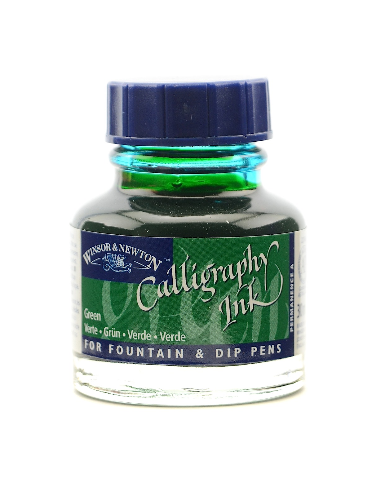 Winsor and Newton Calligraphy Ink matte black 1 oz. [Pack of 3