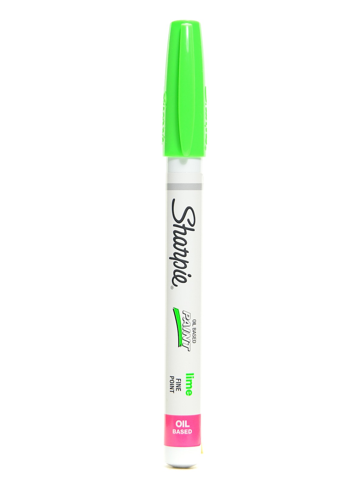 Sharpie Oil-Based Paint Marker, Medium Point, Lime Green Ink, 1-Count