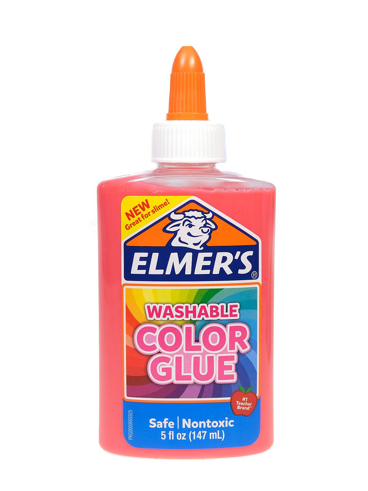 Elmer's glue for slime and craft. color opaque and translucent glue. 4  packs