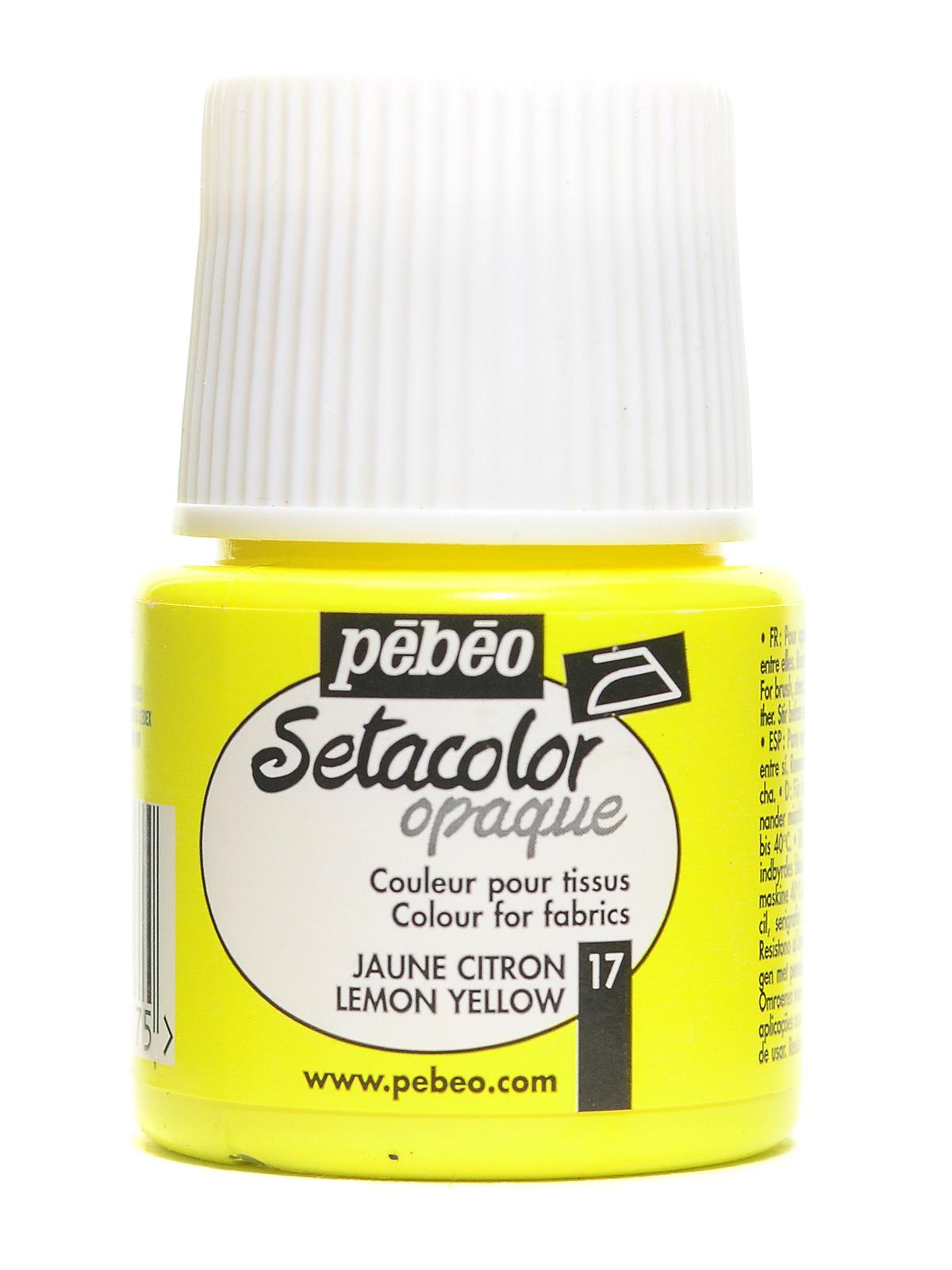 PEBEO Setacolor Opaque Fabric Paint 250-Milliliter Bottle, White - Paint, Facebook Marketplace