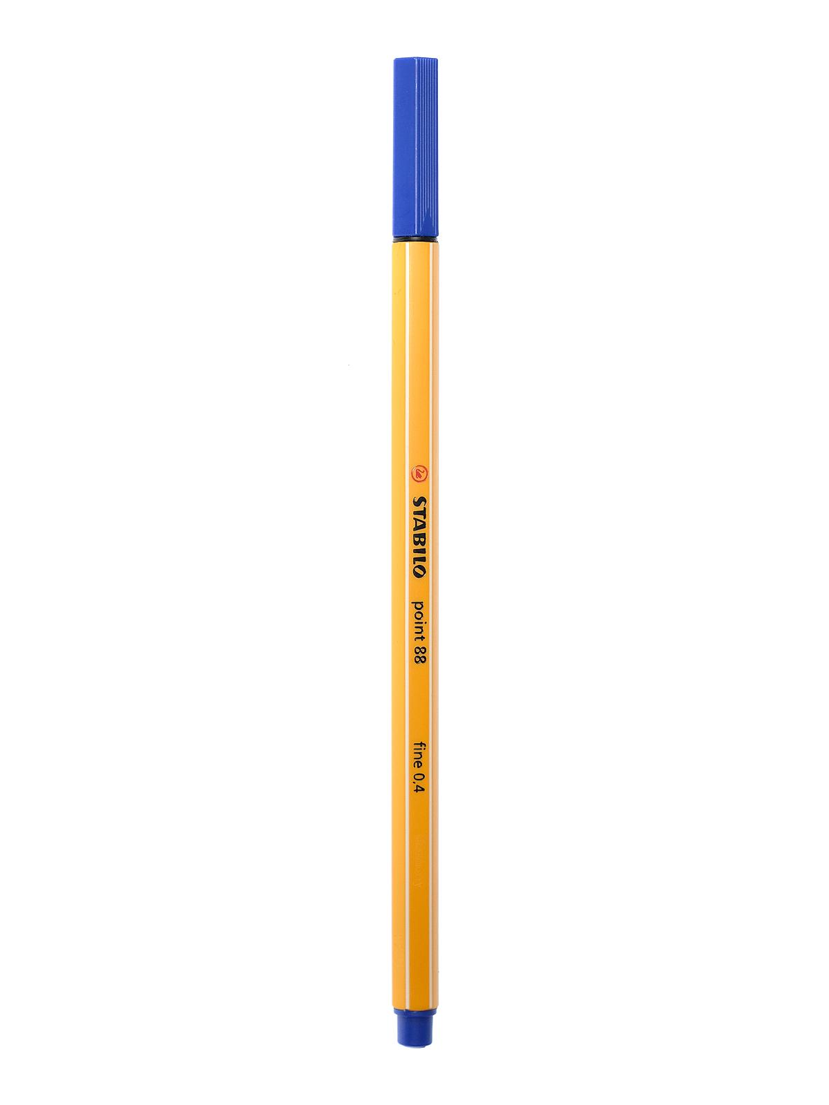  STABILO Point 88 Fineliner Pen,Ultramarine,Pack of 10 : Office  Products