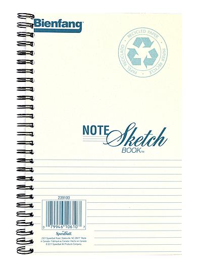 Bienfang Note Sketch Book - [PACK OF 3]