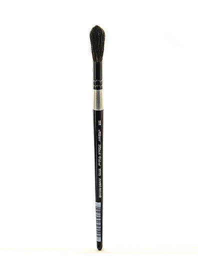 Silver Brush Limited 3000S 3007S,Full Size,Black Velvet Round